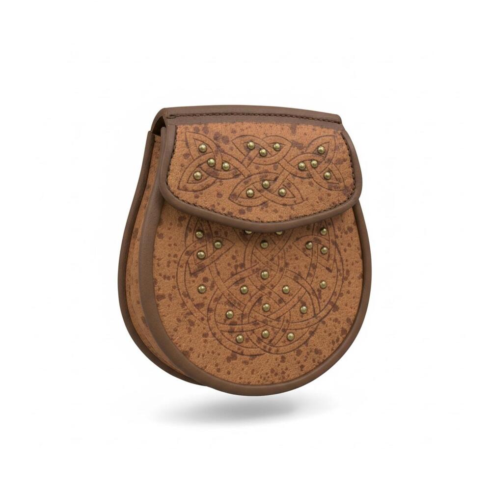 #T4 Brown Belt Bag Shoulder bag Fanny Pack UNIQUE